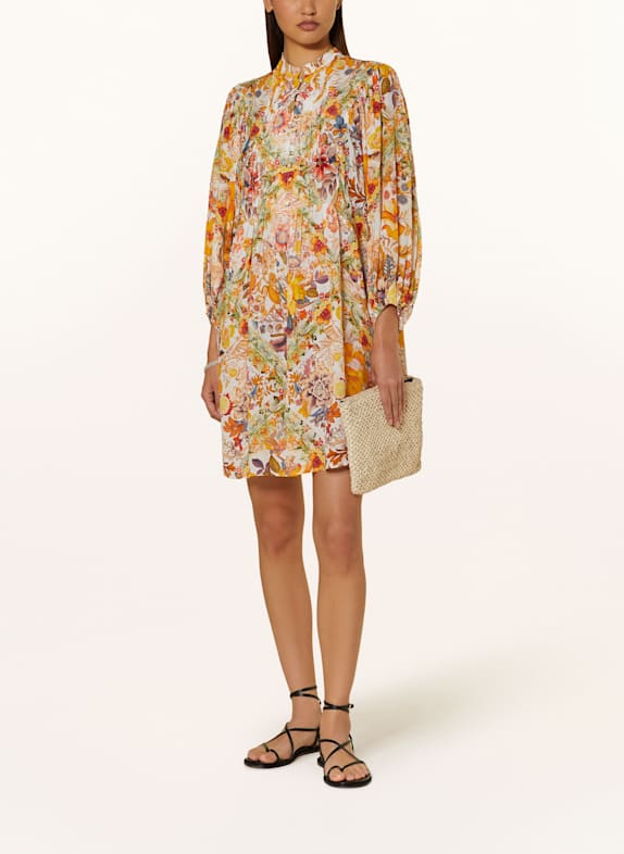 MARYAN MEHLHORN Strandkleid EXUBERANCE DUNKELGELB / WEISS / HELLGRÜN