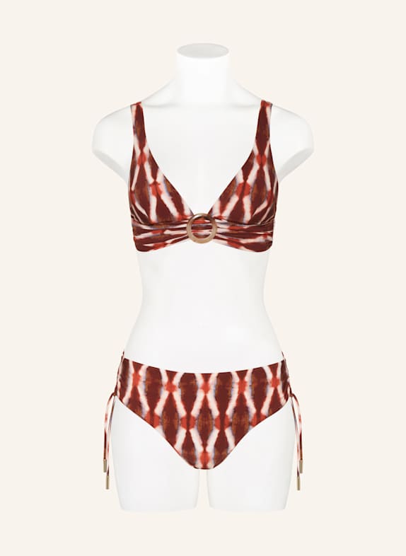 MARYAN MEHLHORN Basic bikinibroekje SANGUINE DONKERROOD / ECRU / ROOD