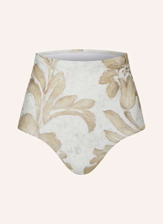 MARYAN MEHLHORN High-Waist-Bikini-Hose ORNATION CREME/ BEIGE