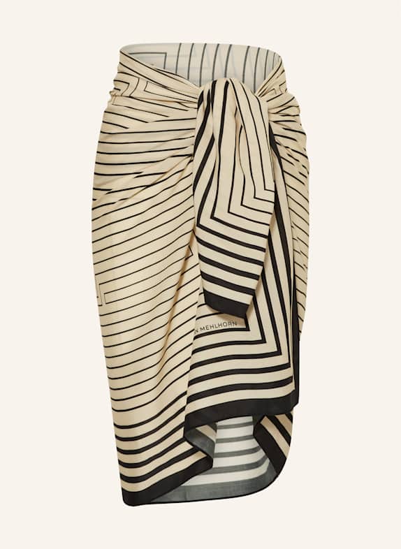 MARYAN MEHLHORN Pareo SILENCE CREME/ SCHWARZ
