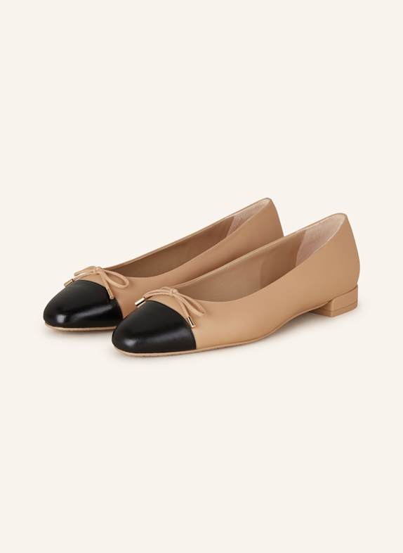 STUART WEITZMAN Ballerinas NUDE/ SCHWARZ