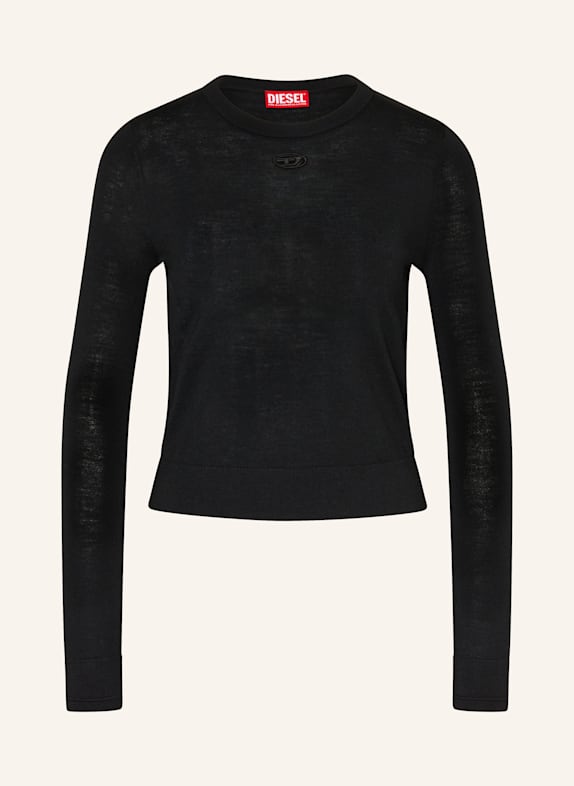 DIESEL Pullover M-ALINESA SCHWARZ