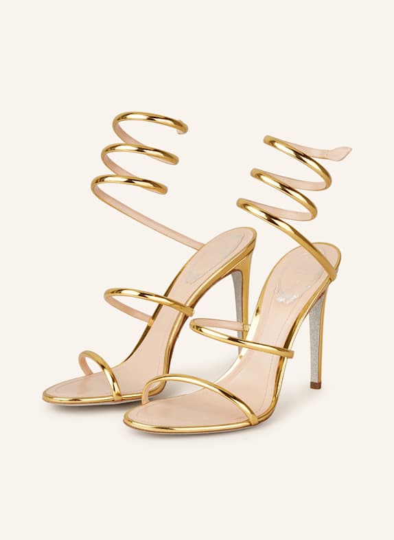RENE CAOVILLA Sandals GOLD