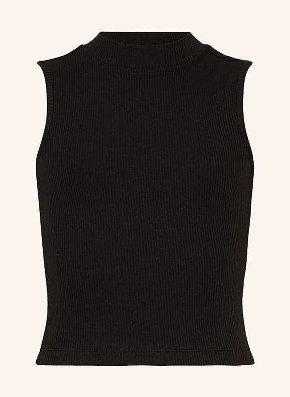 BLUE EFFECT Top SCHWARZ