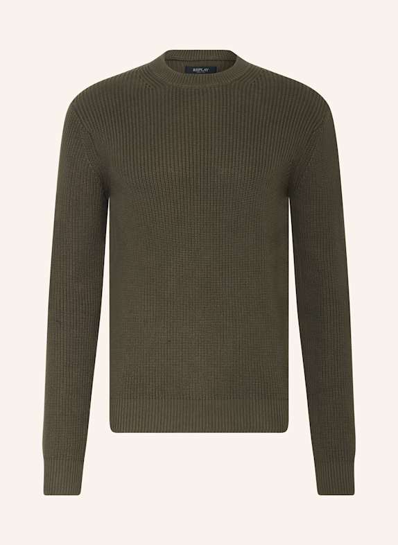 REPLAY Pullover KHAKI