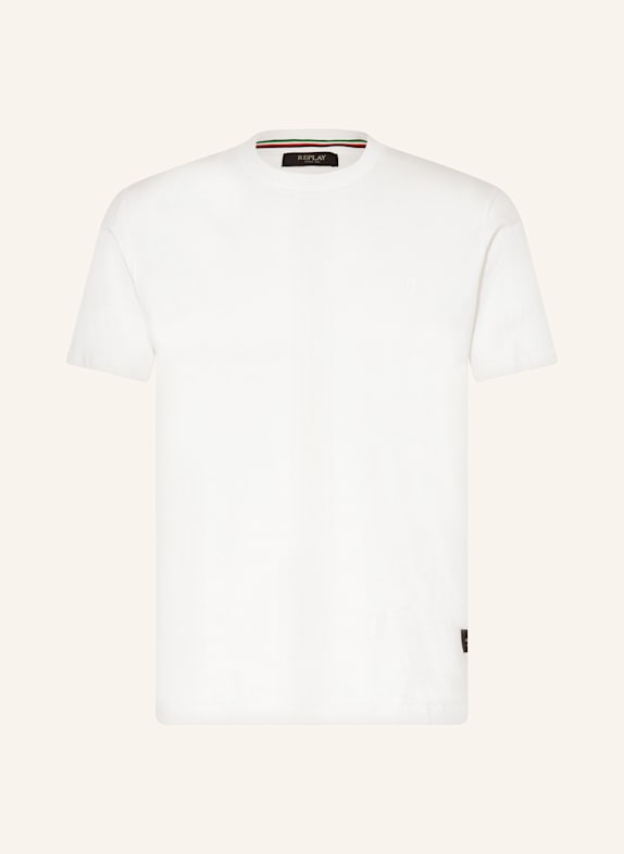 REPLAY T-Shirt ECRU