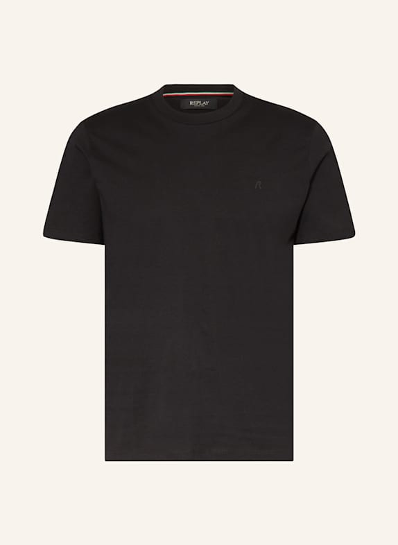 REPLAY T-Shirt SCHWARZ