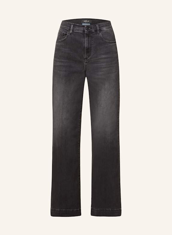 REPLAY Straight Jeans MEIJA 099 BLACK DELAVÉ