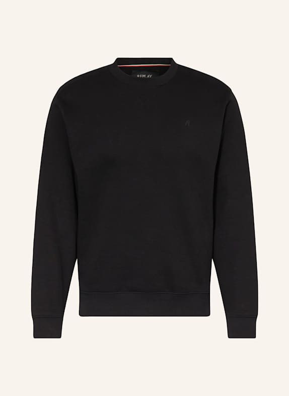 REPLAY Sweatshirt SCHWARZ
