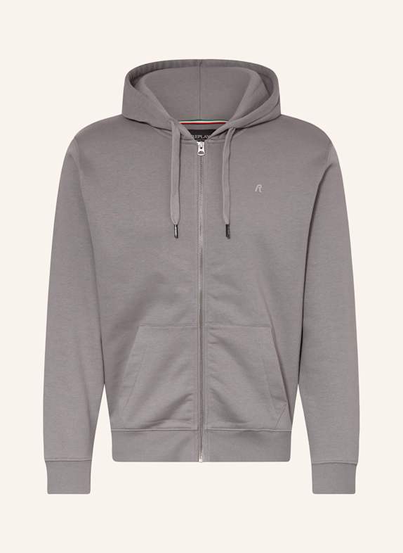 REPLAY Sweatjacke GRAU