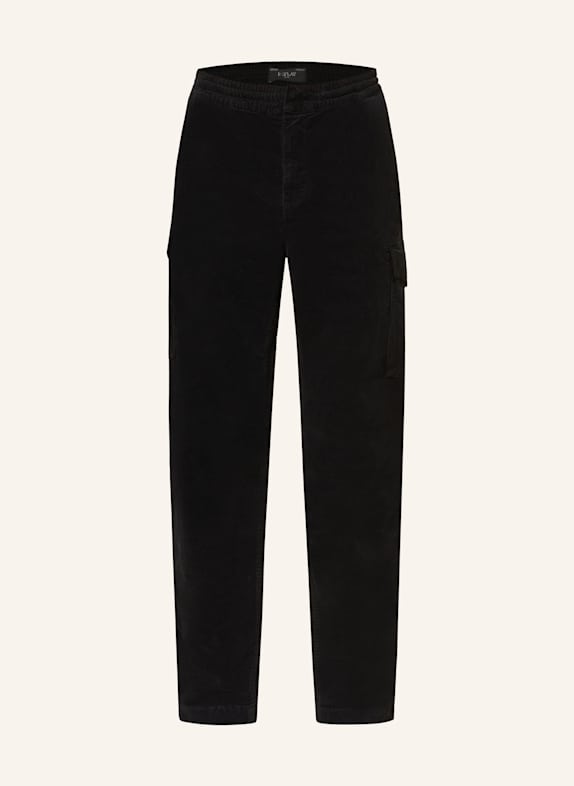 REPLAY Cargo pants extra slim fit made of corduroy BLACK