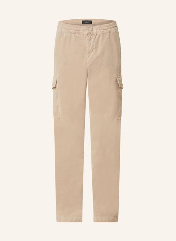 REPLAY Cargo pants extra slim fit made of corduroy LIGHT BROWN