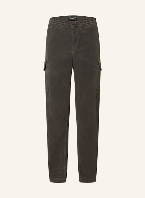 REPLAY Cargo pants extra slim fit made of corduroy DARK GRAY