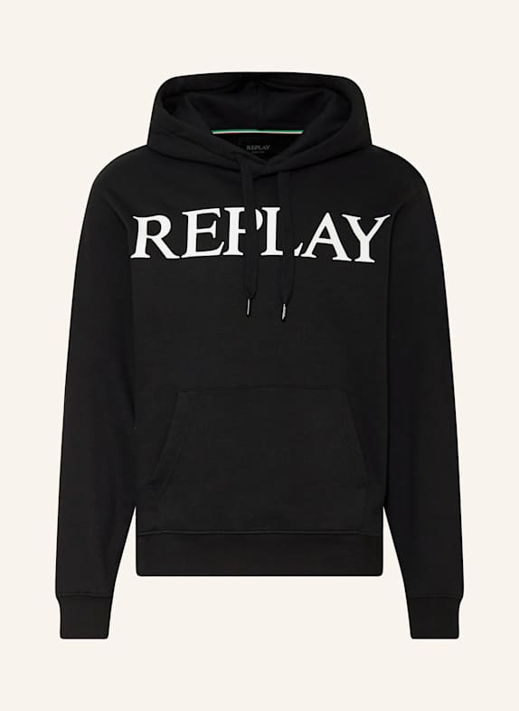 REPLAY Hoodie SCHWARZ