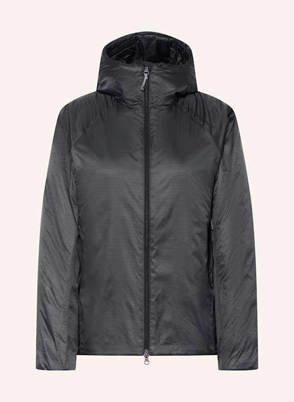 HOUDINI DUNFRI mid-layer jacket with Primaloft® insulation BLACK