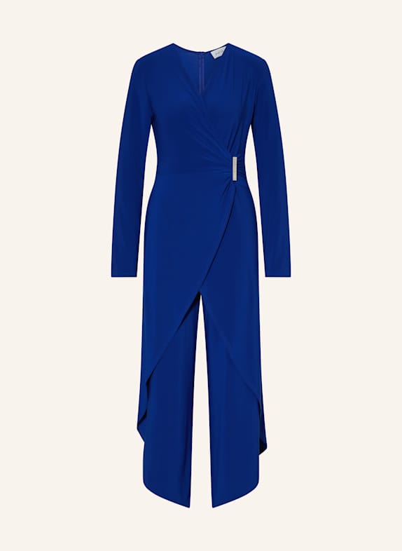 Joseph Ribkoff Jumpsuit in Wickeloptik BLAU