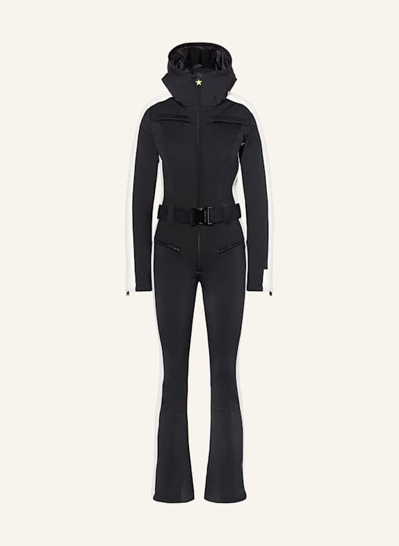 GOLDBERGH Ski-Overall COUREUR SCHWARZ/ WEISS