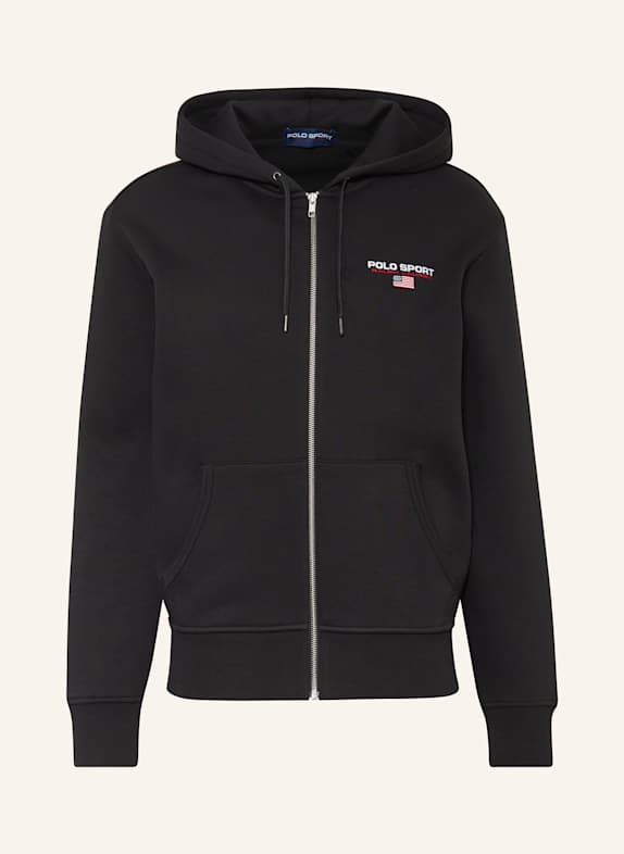 polo Nike SPORT Sweat jacket BLACK