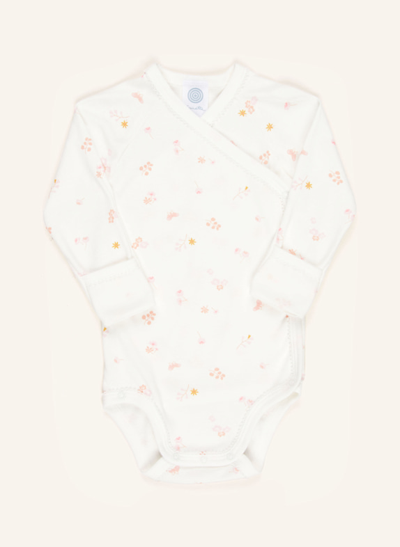 Sanetta Wickelbody WEISS/ ROSA/ NEONPINK