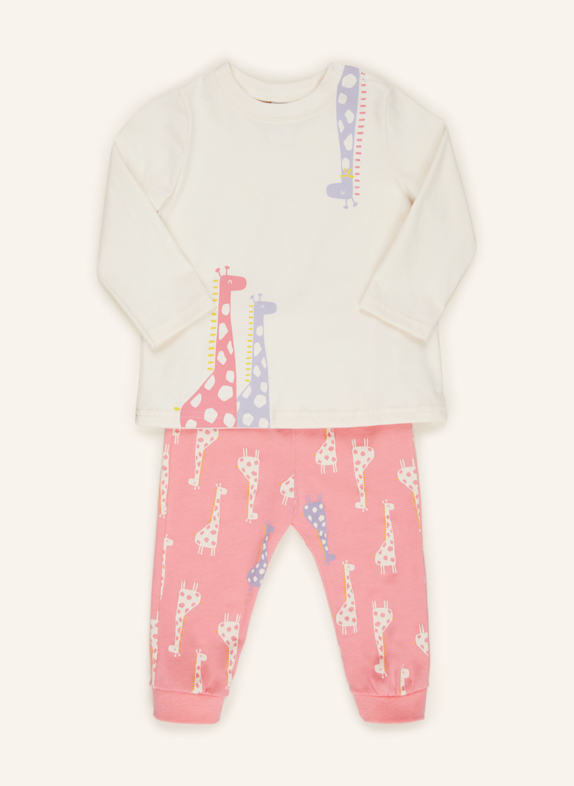 Sanetta Schlafanzug CREME/ ROSA/ LILA