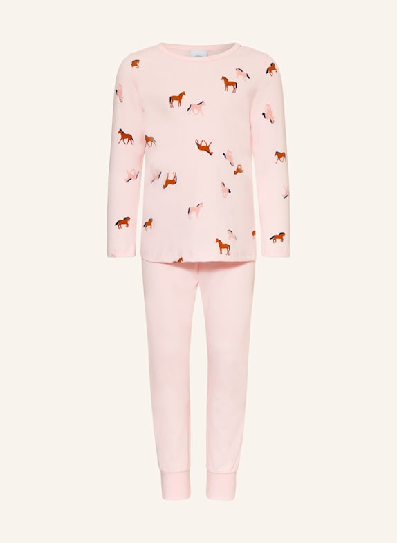 Sanetta Schlafanzug ROSA/ ROSÉ/ BRAUN