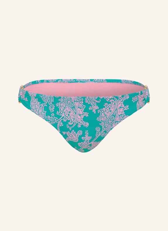 heidi klein Basic-Bikini-Hose SANTA ROSA GRÜN/ PINK