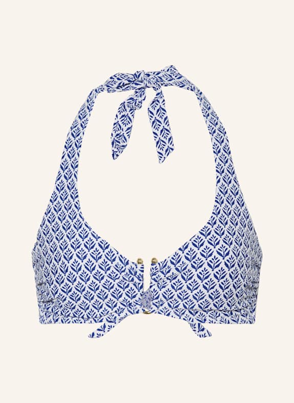 heidi klein Bügel-Bikini-Top CAPE COD WEISS/ BLAU