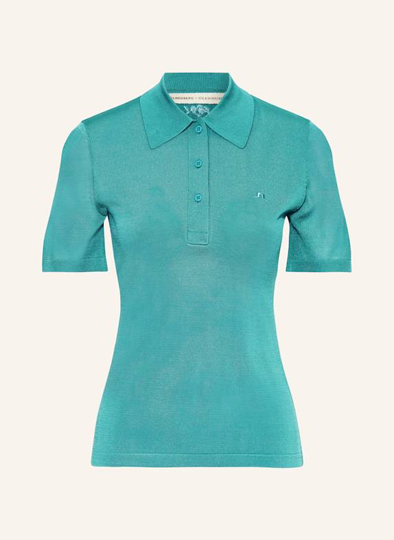 J.LINDEBERG Funktions-Poloshirt PETROL