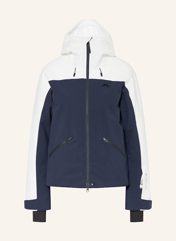 J.LINDEBERG Lyžařsk&aacute; bunda TMAVĚ MODR&Aacute;/ B&Iacute;L&Aacute;