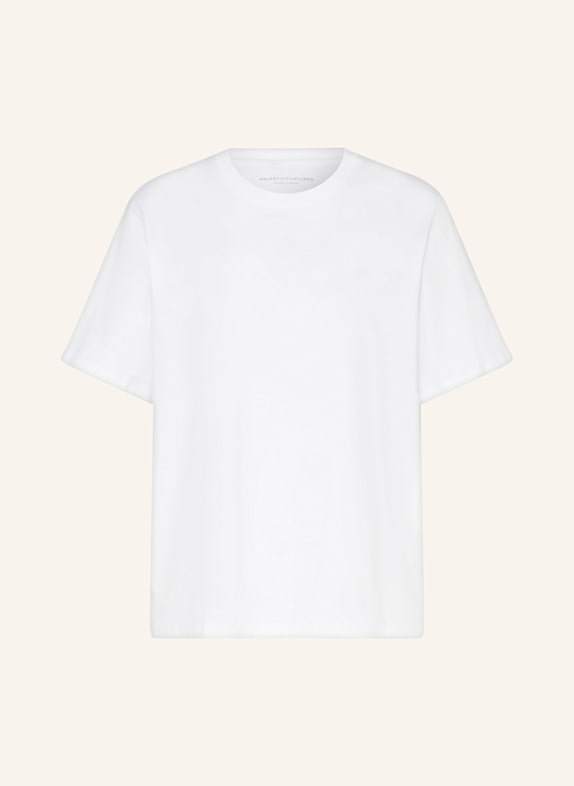MAJESTIC FILATURES T-Shirt WEISS