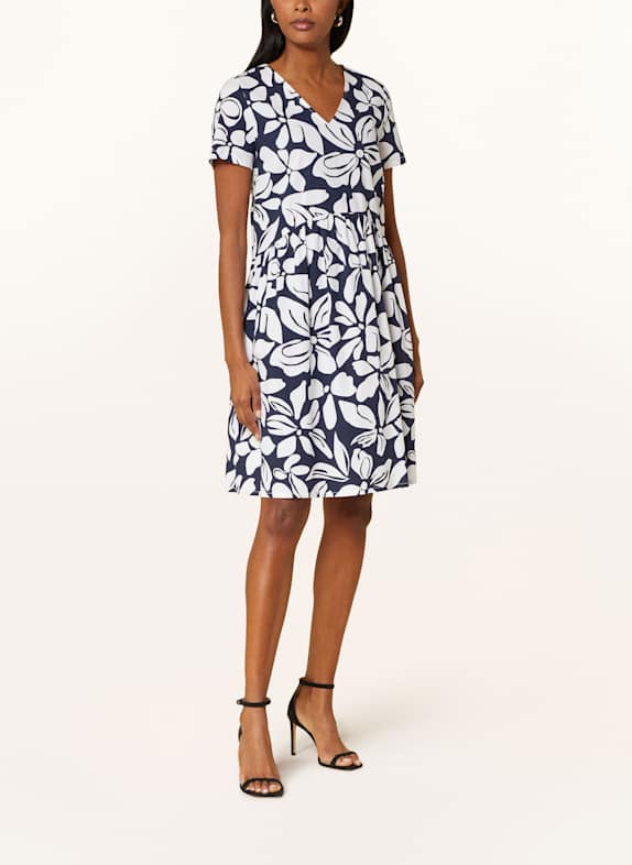 ROBE LÉGÈRE Kleid DUNKELBLAU/ WEISS