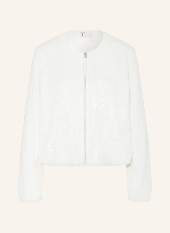 V by Vera Mont Bolero mit Pailletten WEISS