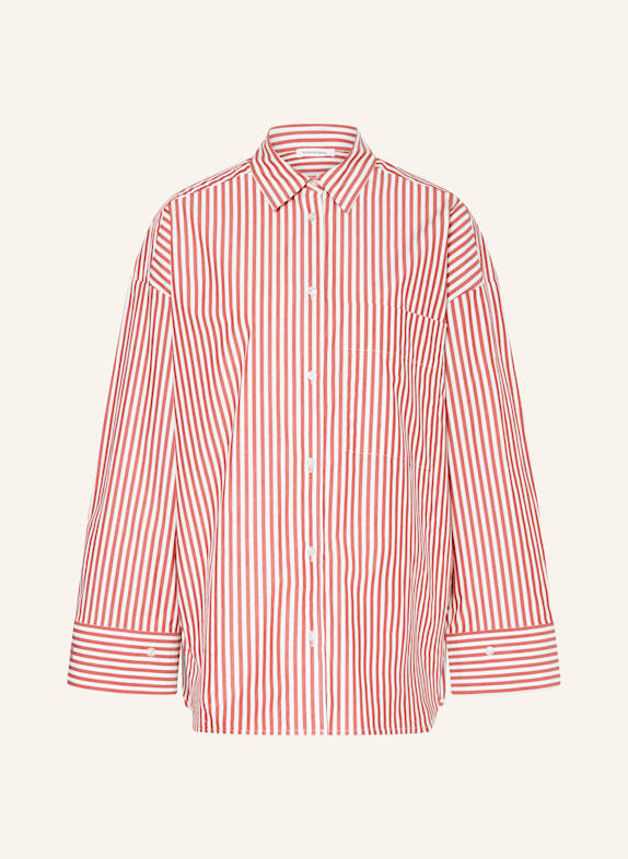 BY MALENE BIRGER Hemdbluse DERRIS ROT/ WEISS