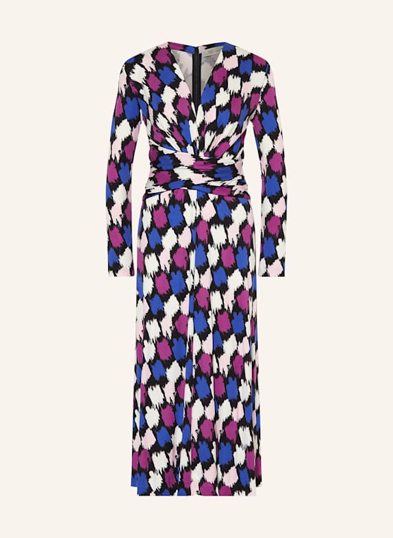 DIANE VON FURSTENBERG Jerseykleid DOROTHEE BLAU/ WEISS/ FUCHSIA