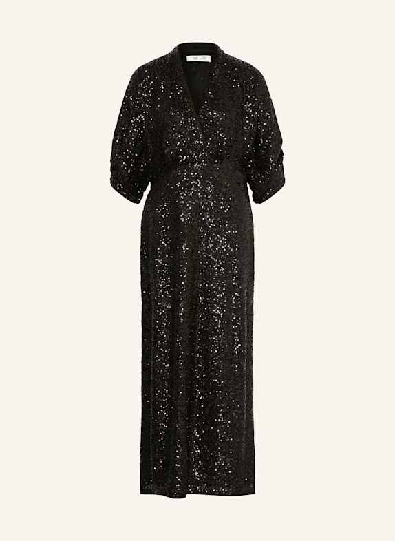 DIANE VON FURSTENBERG Kleid JESSEL mit Pailletten SCHWARZ