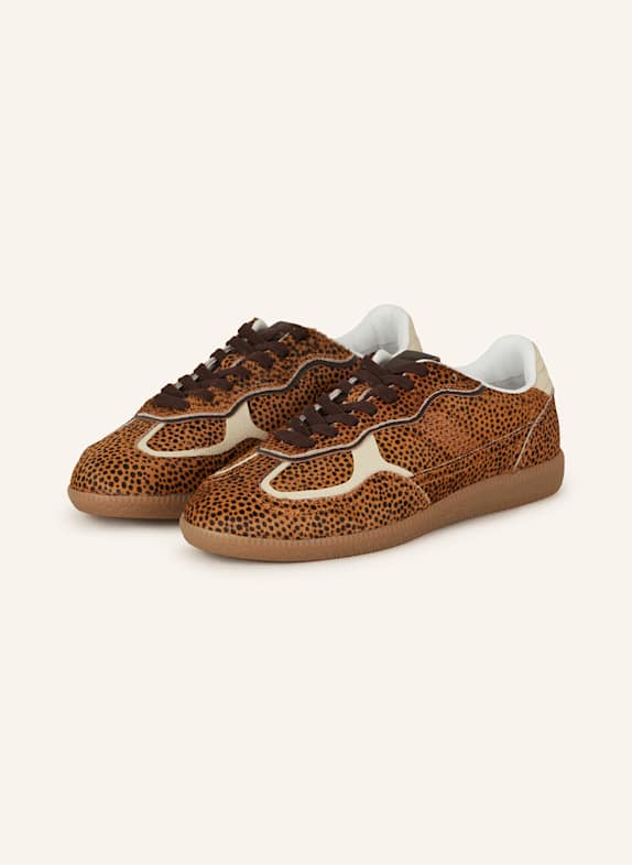 ALOHAS Sneakersy CIEMNOPOMARAŃCZOWY/ CZARNY