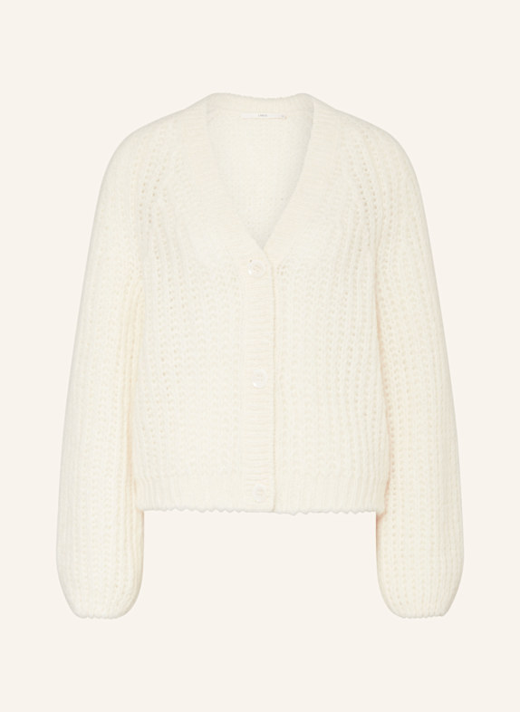 LANIUS Cardigan in alpaca WHITE