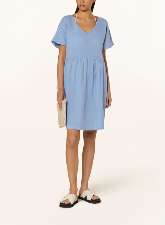 Lidea SPORTS CLUB beach dress in muslin LIGHT BLUE