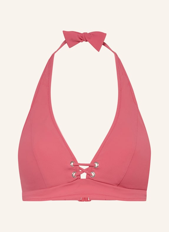 Lidea Góra od bikini wiązana na szyi SEASIDE SERENITY JASNOCZERWONY