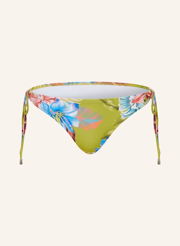 Lidea Dół od bikini trójkątnego BOTANIC BURST JASNOZIELONY/ NIEBIESKI/ JASNOCZERWONY