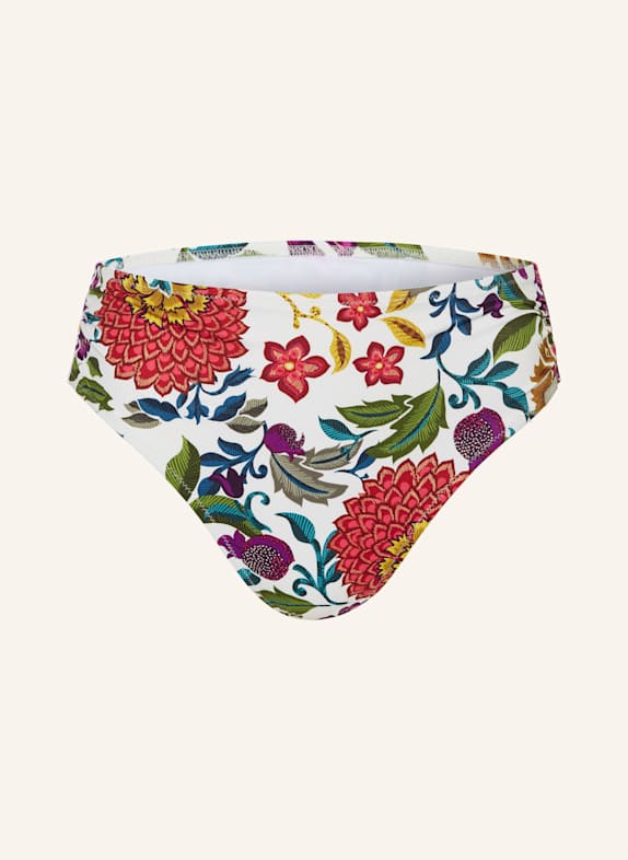 Lidea Dół od bikini z wysokim stanem EDEN OASIS BIAŁY/ ZIELONY/ LILA