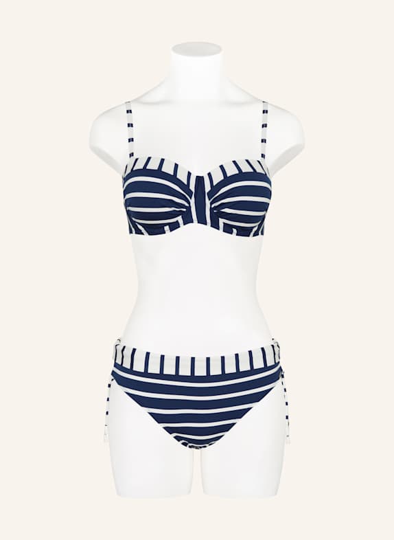 Lidea Basic-Bikini-Hose BAY GAMES DUNKELBLAU / WEISS
