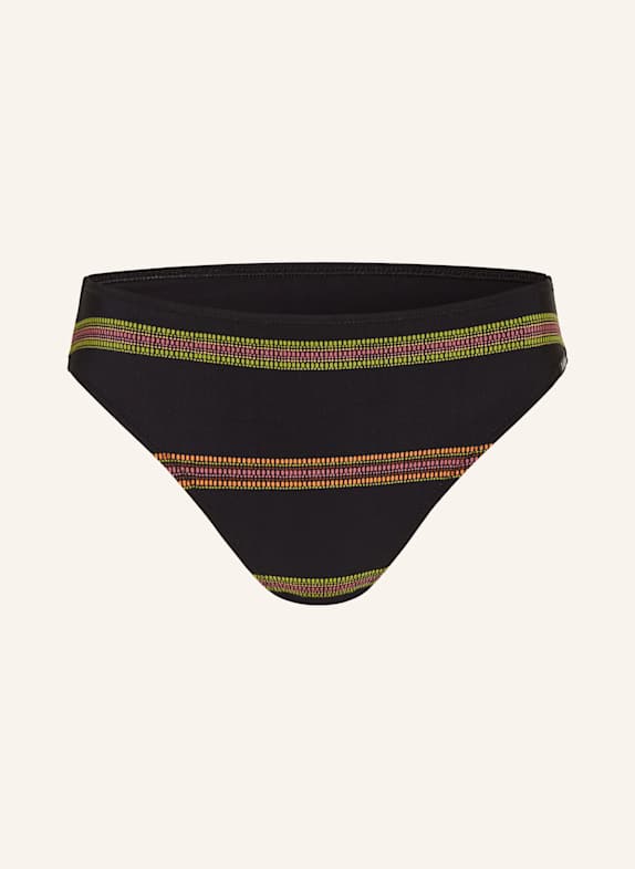 Lidea Dół od bikini basic NEW MEXICO CZARNY/ POMARAŃCZOWY/ ZIELONY