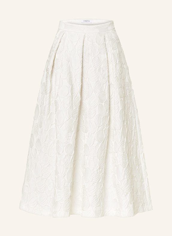 LUNATICA MILANO Jacquard skirt WHITE