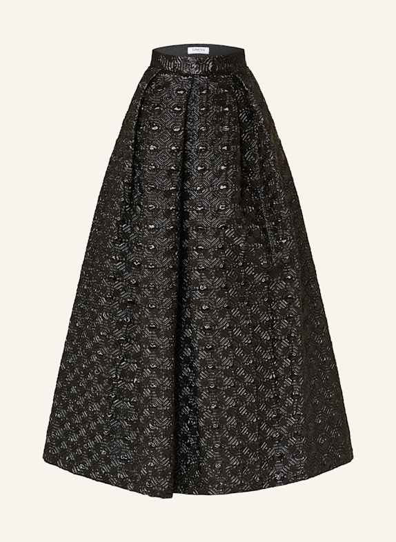 LUNATICA MILANO Pleated skirt BLACK