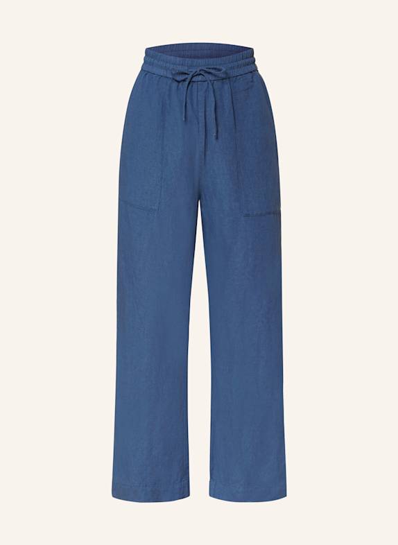 Part Two Culotte ENIOLASPW mit Leinen DUNKELBLAU