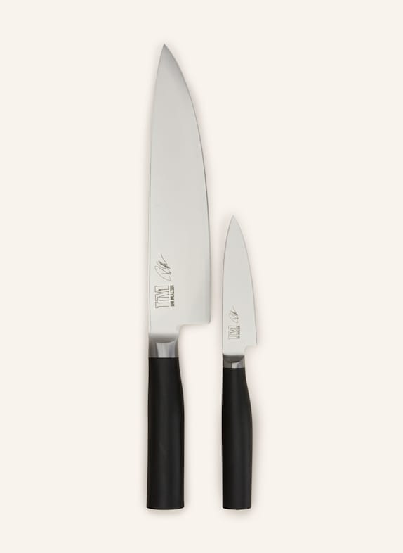 KAI 3-piece Knife set KAMAGATA TIM MÄLZER COLLECTION DARK BLUE/ CREAM