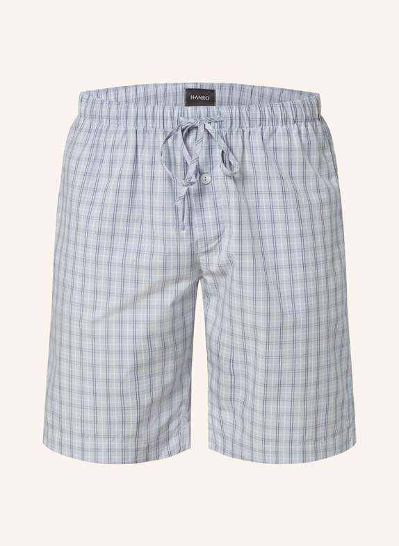HANRO Lounge shorts NIGHT & DAY LIGHT BLUE/ DARK BLUE