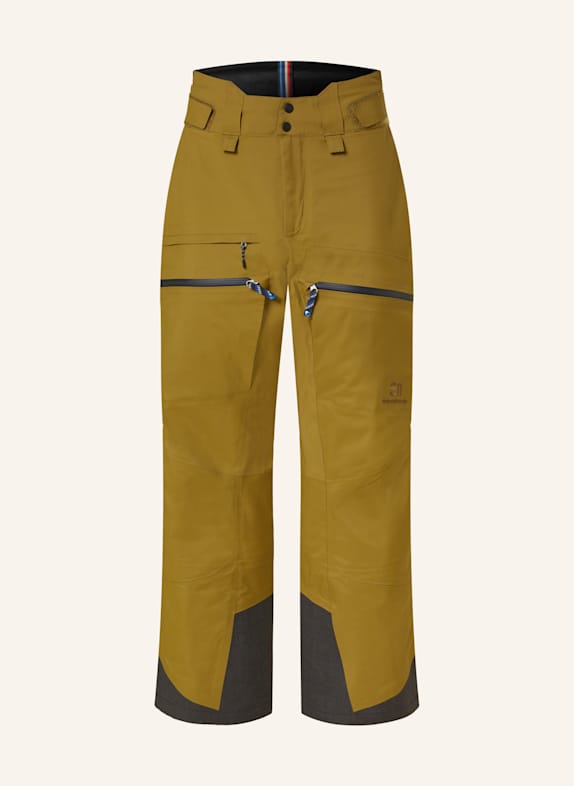 state of elevenate Hardshell-Skihose PURE BRAUN
