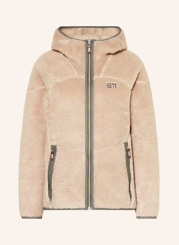 state of elevenate Fleecejacke GLACIER BEIGE